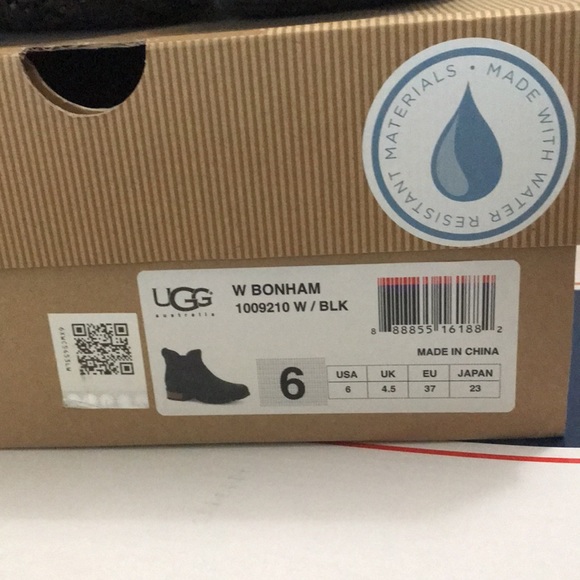 UGG Authentic Bonham Black size 6 - Picture 2 of 7